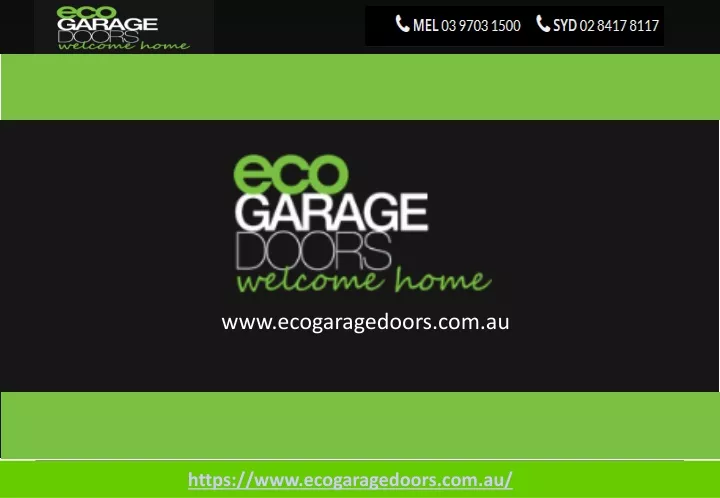 www ecogaragedoors com au