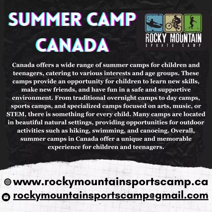 summer camp summer camp summer camp canada canada