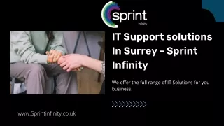 IT Support solutions In Surrey - Sprint Infinity