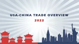 USA-China Trade Overview 2022