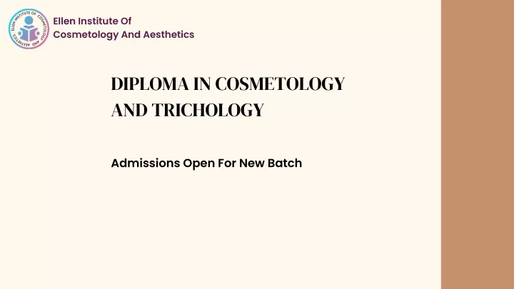 ellen institute of cosmetology and aesthetics
