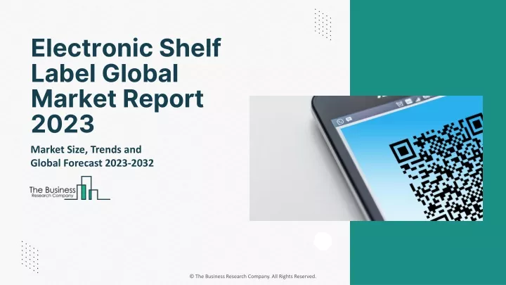 electronic shelf label global market report 2023