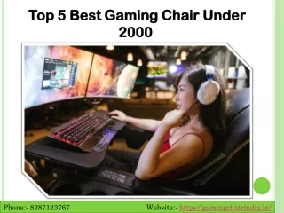 Best Gaming Chair Under 2000