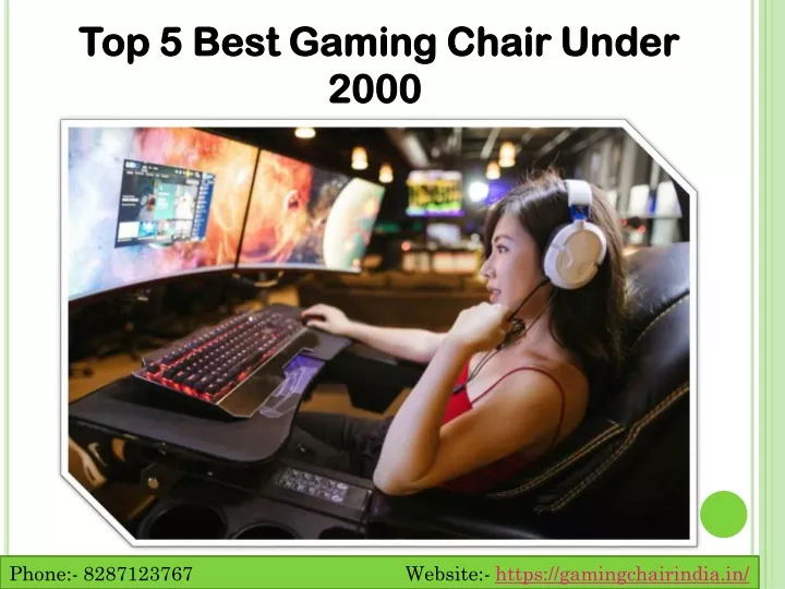 top 5 best gaming chair under top 5 best gaming