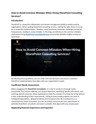 how to avoid common mistakes when hiring