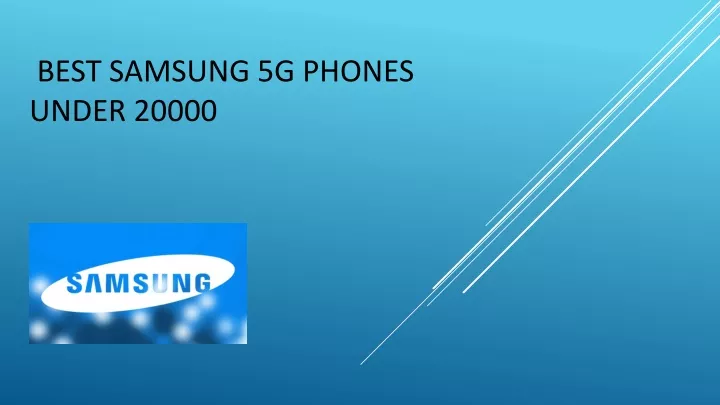 best samsung 5g phones under 20000