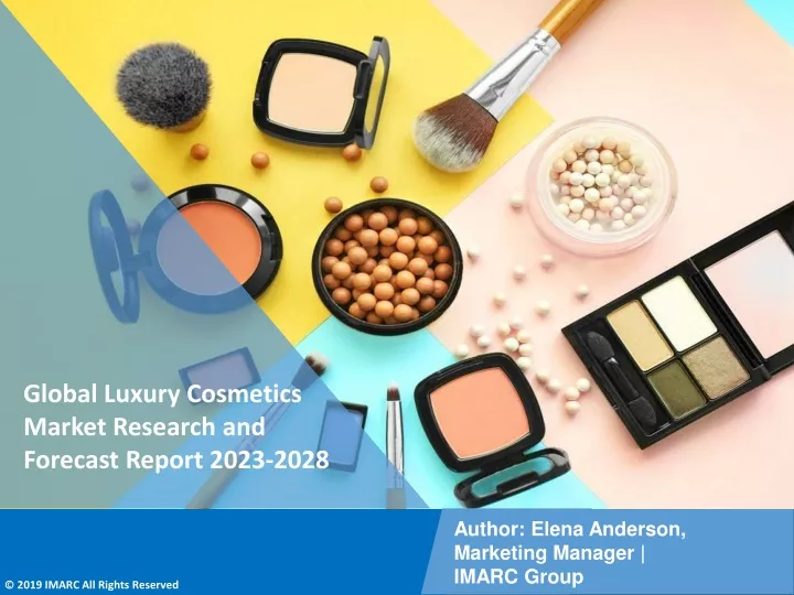 global luxury cosmetics market research