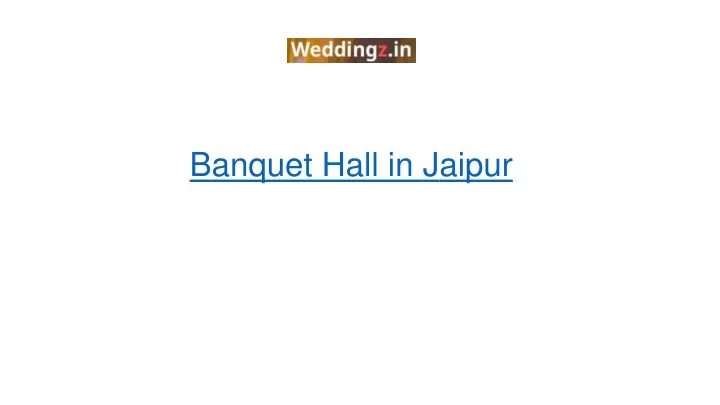 b anquet hall in j aipur