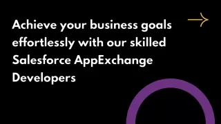 Enhance Business Capabilities With Expert Salesforce AppExchange Development Ser