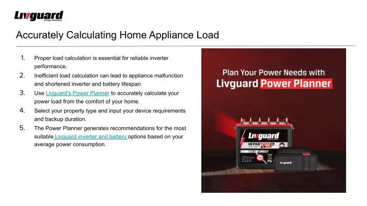 Accurately Calculating Home Appliance Load N 