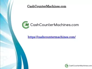 cashcountermachines com