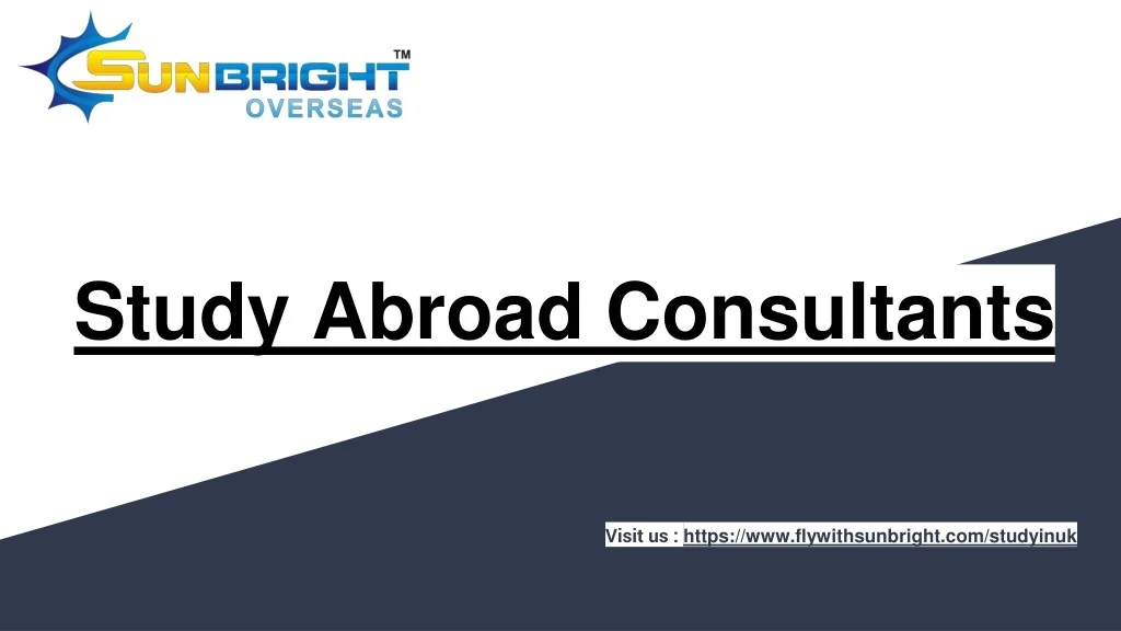 PPT - Study Abroad Consultants PowerPoint Presentation, free download ...