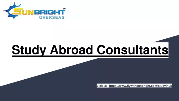 study abroad consultants