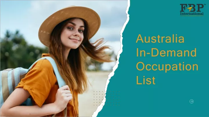 australia in demand occupation list