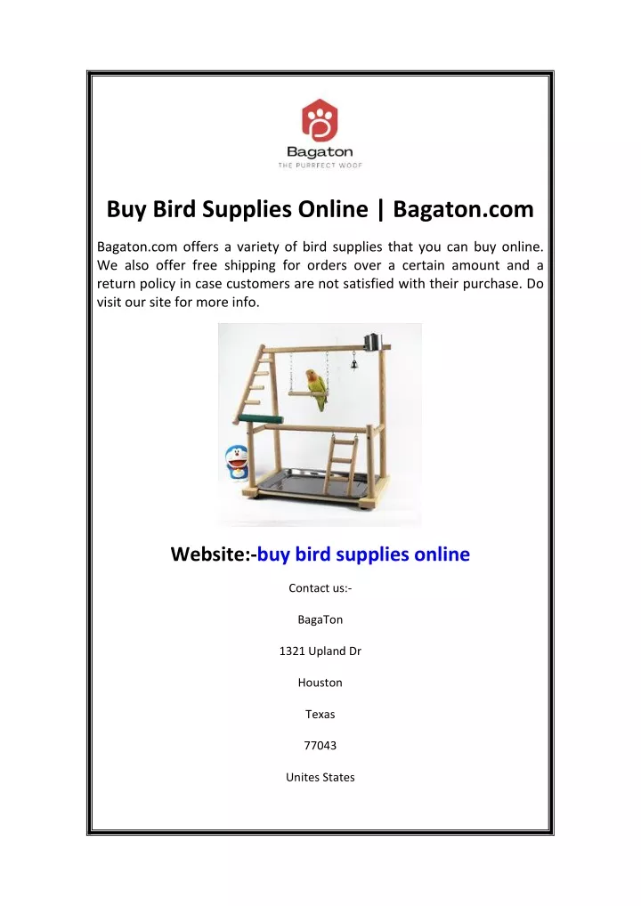 buy bird supplies online bagaton com