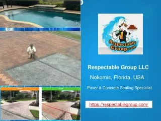 Paver and Concrete Sealing in Nokomis, FL