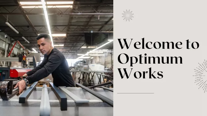 welcome to optimum works