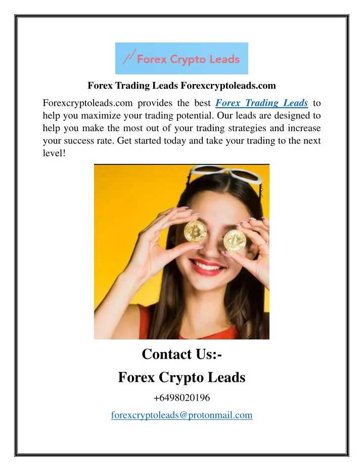 forex trading leads forexcryptoleads com