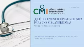 ¿Qué documentación se necesita para una visa americana