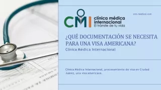 ¿Qué documentación se necesita para una visa americana