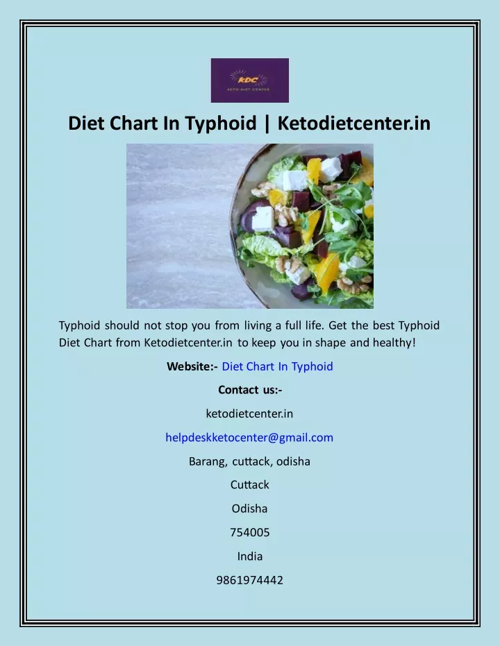 diet chart in typhoid ketodietcenter in