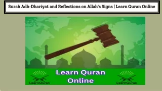 Understanding Sharia and its Applications |Learn Quran Online
