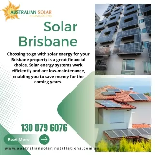 Solar Brisbane