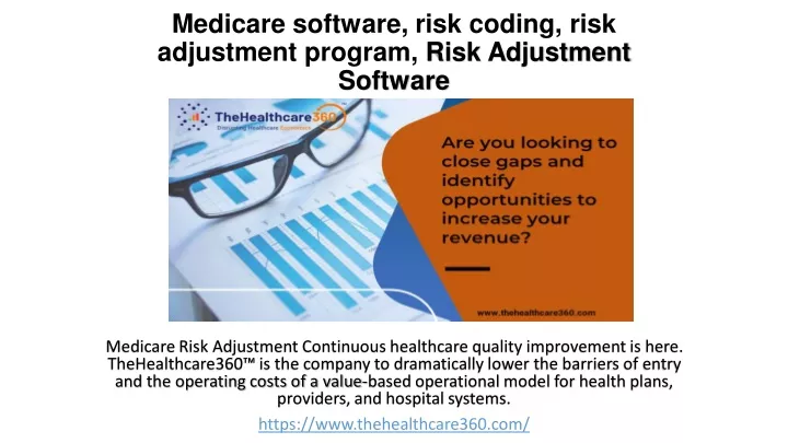 medicare software risk coding risk adjustment