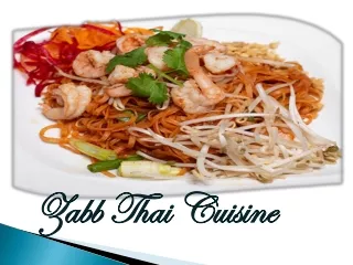 zabb thai cuisine