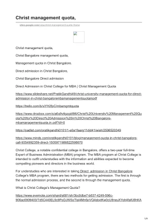 Direct admission in Christ Bangalore| Christ Bangalore management quota| Call @