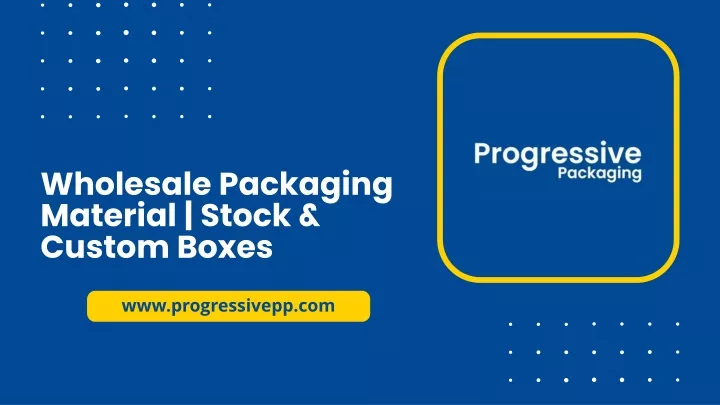 wholesale packaging material stock custom boxes