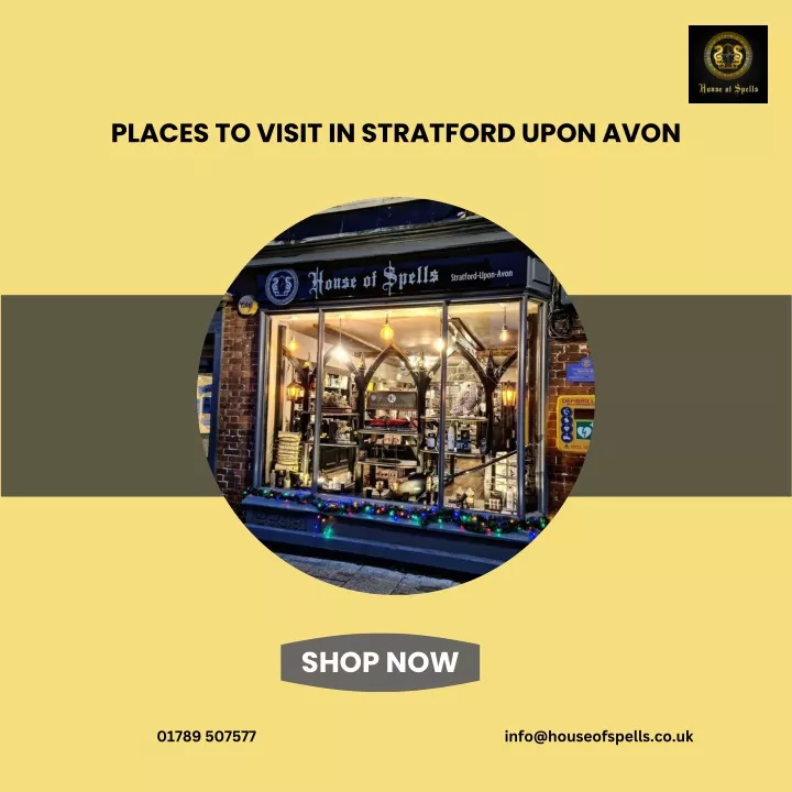 places to visit in stratford upon avon