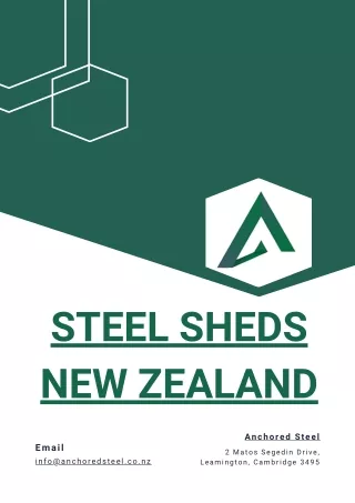 Steel Sheds New Zealand