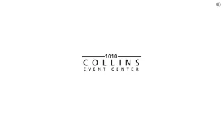 Corporate Event & Wedding Venue - 1010 Collins Event Center