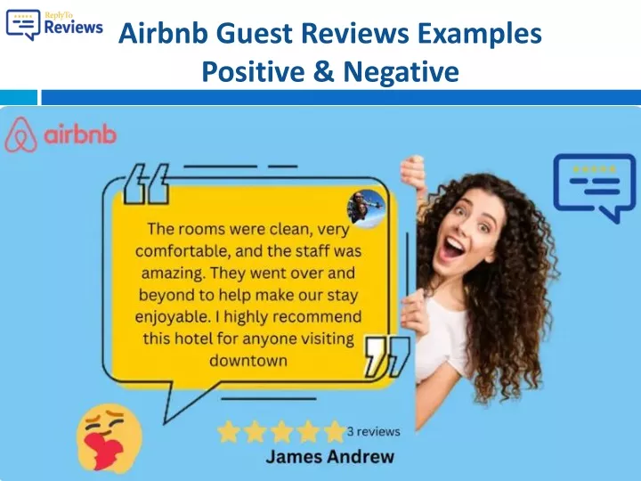 airbnb guest reviews examples positive negative