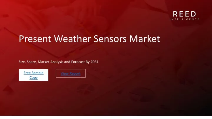 present weather sensors market