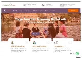 Yoga Teacher Training Rishikesh, India