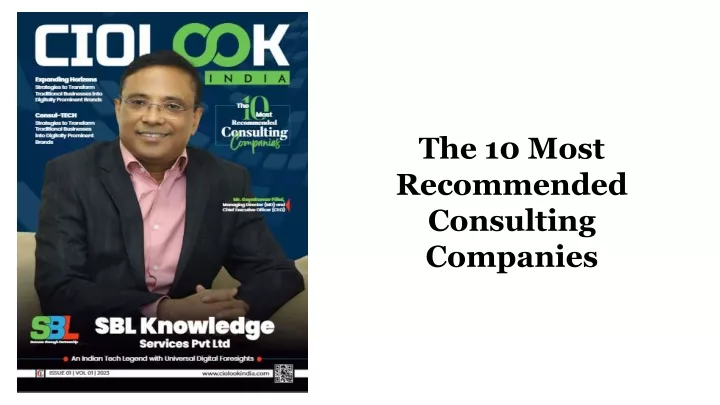 the 10 most recommended consulting companies