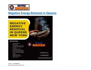 Best Negative Energy Removal in Queens NY- Astronadish