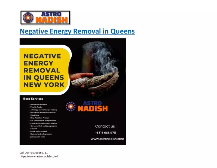 negative energy removal in queens