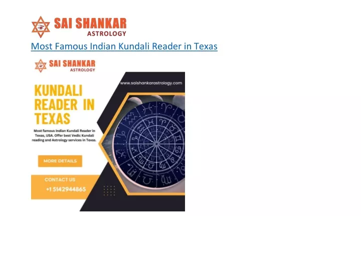 most famous indian kundali reader in texas