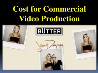 Cost for Commercial Video Production