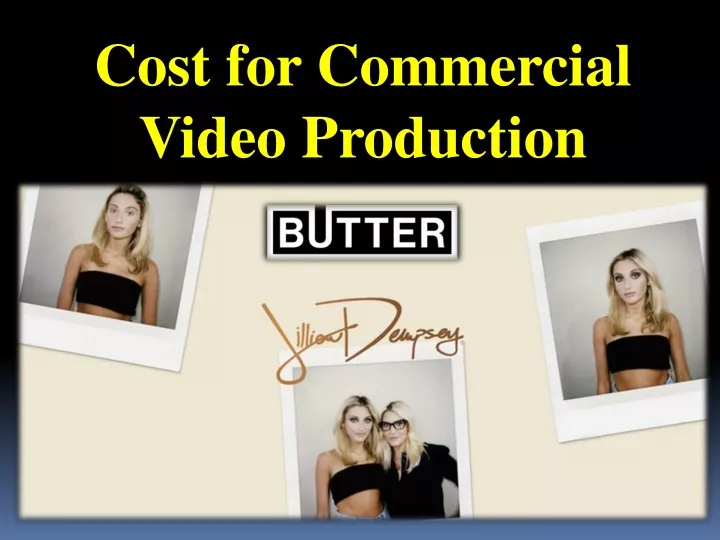 cost for commercial video production