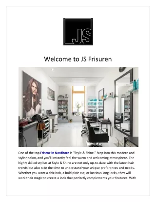 "Elevate Your Style at Neuer Friseur: Nordhorn's Leading Hair Salon"
