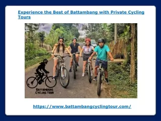 Experience the Best of Battambang with Private Cycling Tours