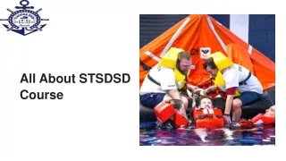 All About STSDSD Course