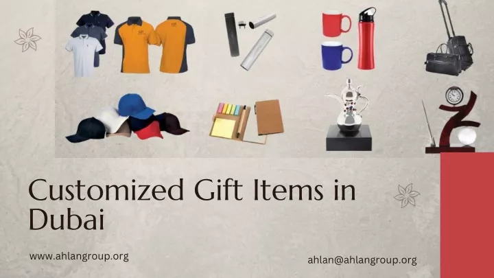 customized gift items in dubai