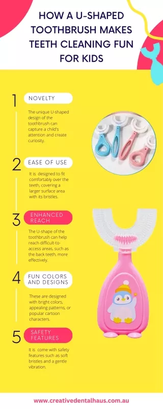 How a U-Shaped Toothbrush Makes Teeth Cleaning Fun for Kids