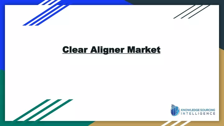 clear aligner market