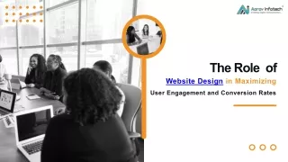 The Role of Website Design in Maximizing User Engagement and Conversion Rates
